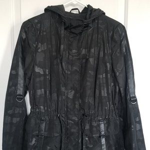 NWT BCBGENERATION Women's Rubberized Anorak Jacket